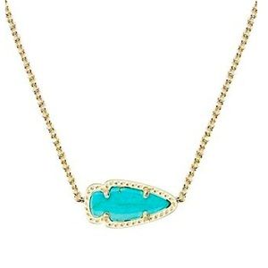Kendra Scott Turquoise Blue Skylie Necklace